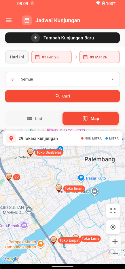 Sales Order Custom Map