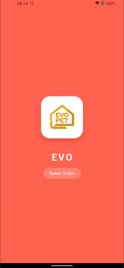 Sales Order Splash Screen
